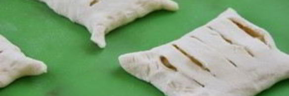 слойки из готового слоеного теста