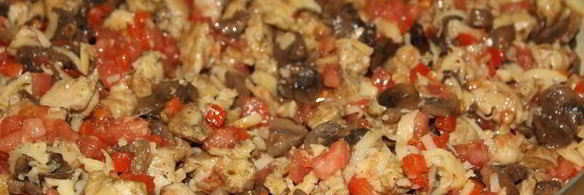 слойки из слоеного теста с мясом панама-мама