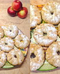 Слойки с ананасом