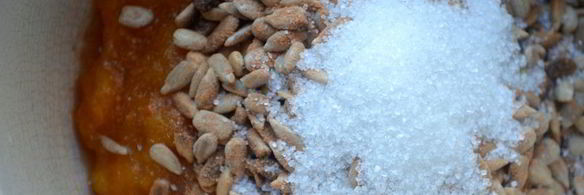 слойки с джемом и семечками