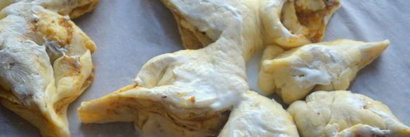 слойки с джемом и семечками