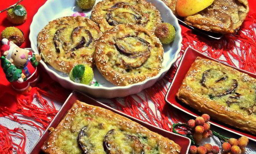 Рецепт слоек с картошкой и лососем