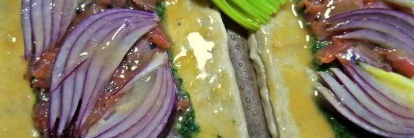 слойки с картошкой и лососем