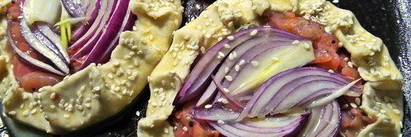 слойки с картошкой и лососем