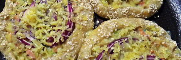 слойки с картошкой и лососем