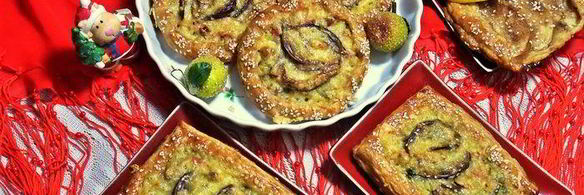 слойки с картошкой и лососем