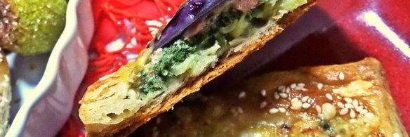 слойки с картошкой и лососем