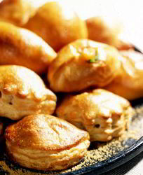 Слойки с хурмой