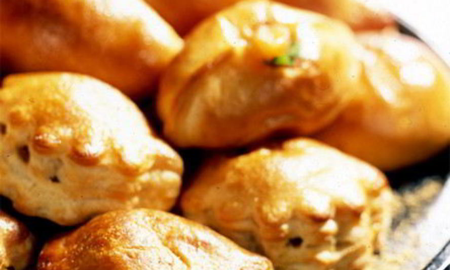 Рецепт слоек с хурмой