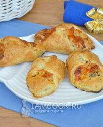 Слойки с минтаем