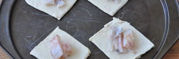 слойки с минтаем