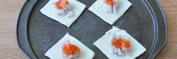 слойки с минтаем