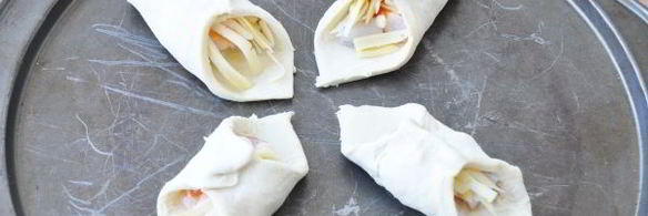 слойки с минтаем