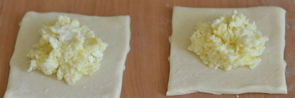 слойки с сыром