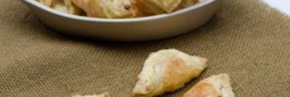 слойки с творогом