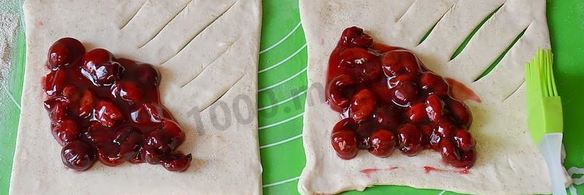 слойки с вишней