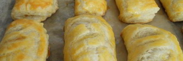 слойки с яблочным вареньем