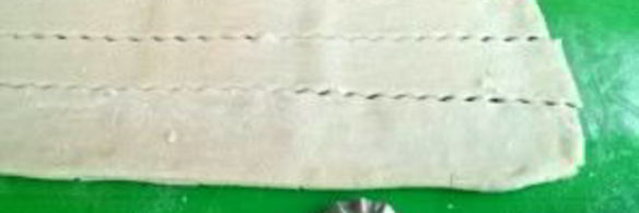 слойки с яблоками из слоеного бездрожжевого теста