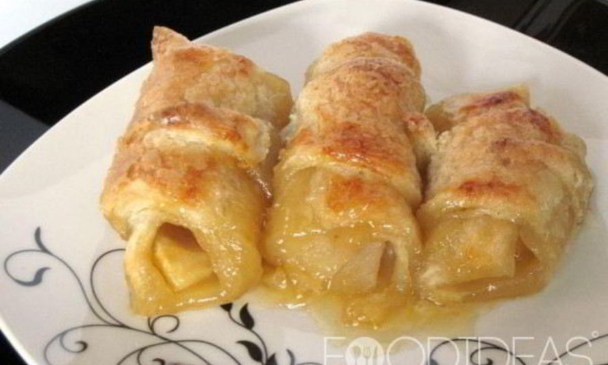 Рецепт слоек с яблоками