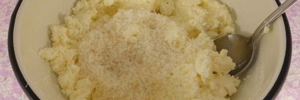 кокосовые сырники с бананом