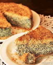 Маковый творожник