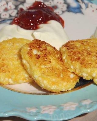 Морковно-цитрусовые сырники