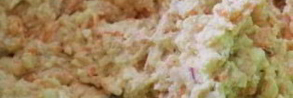 морковно-яблочные сырники в ванильном соусе