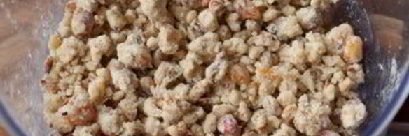 мраморный творожник с мюсли