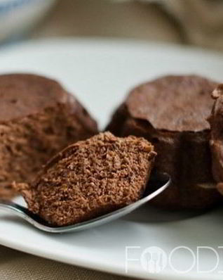 Шоколадные сырники на пару