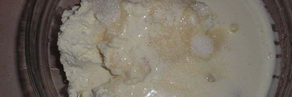 сырник с шоколадными каплями и брауни