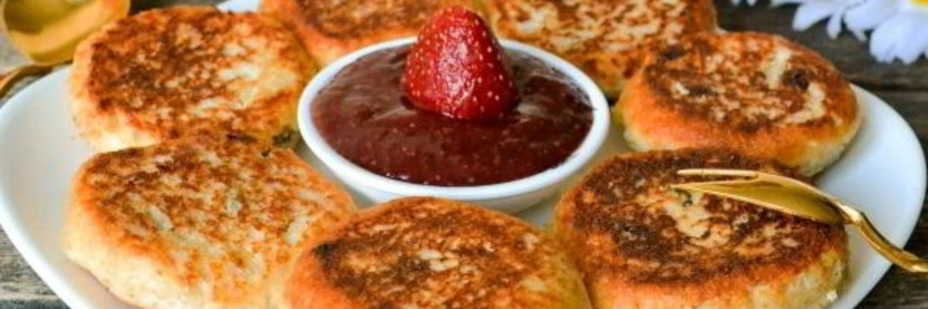 Сырники без муки на сковороде