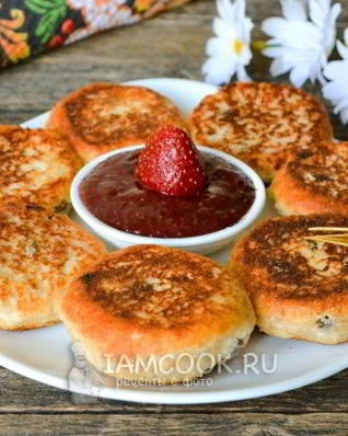 Сырники без муки на сковороде