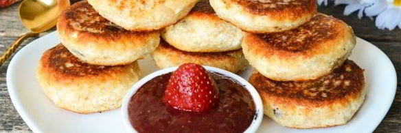 сырники без муки на сковороде