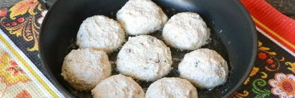 сырники без муки на сковороде