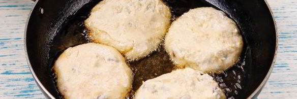 сырники без яиц с бананом