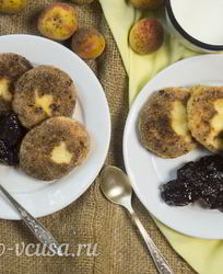 Сырники с абрикосами