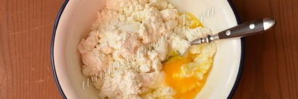 сырники с бананом и творогом