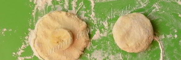 сырники с бананом и творогом