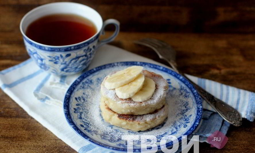 Рецепт сырников с бананом
