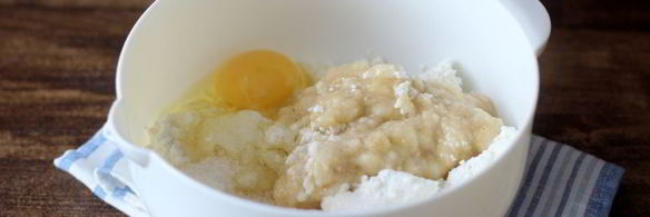 сырники с бананом
