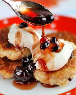 Сырники с изюмом без муки