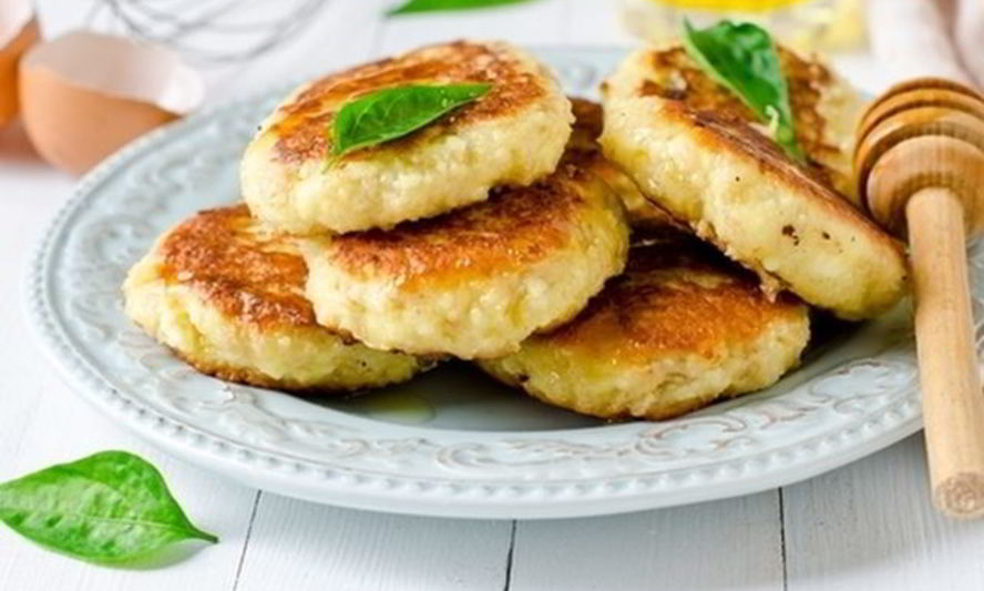 Рецепт сырников с хурмой