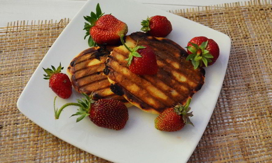 Рецепт сырников с клубникой