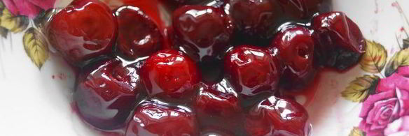 сырники с медовыми вишнями