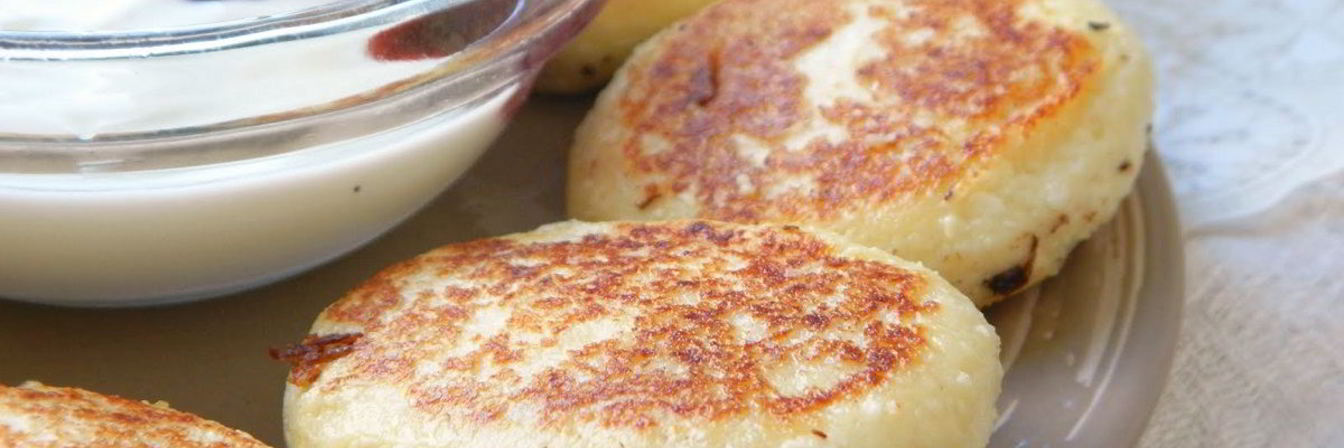 Сырники с яблоками