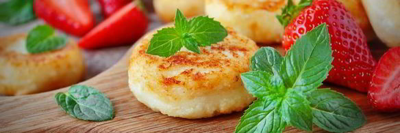 сырники с яблоком