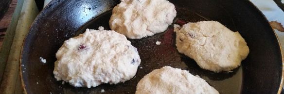 сырники с ягодами