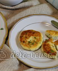Сырники с зеленью