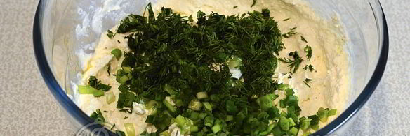 сырники с зеленью