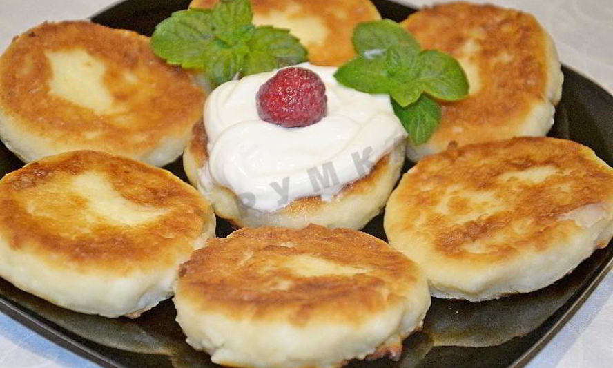 Рецепт сырников творожных нежных